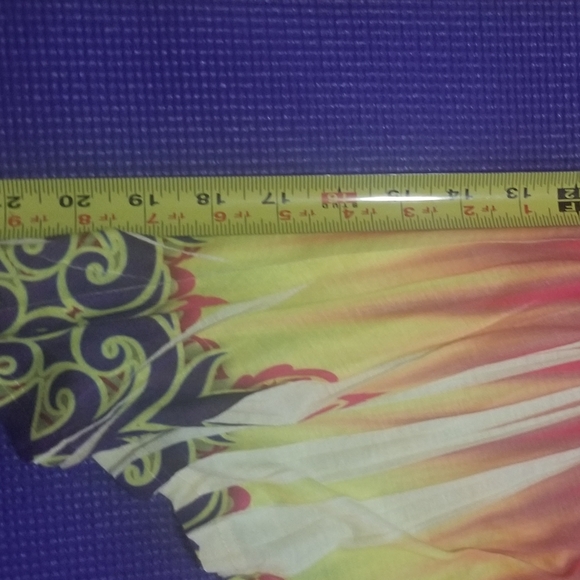 Only Nine flowing top M. Multi color - Picture 5 of 6